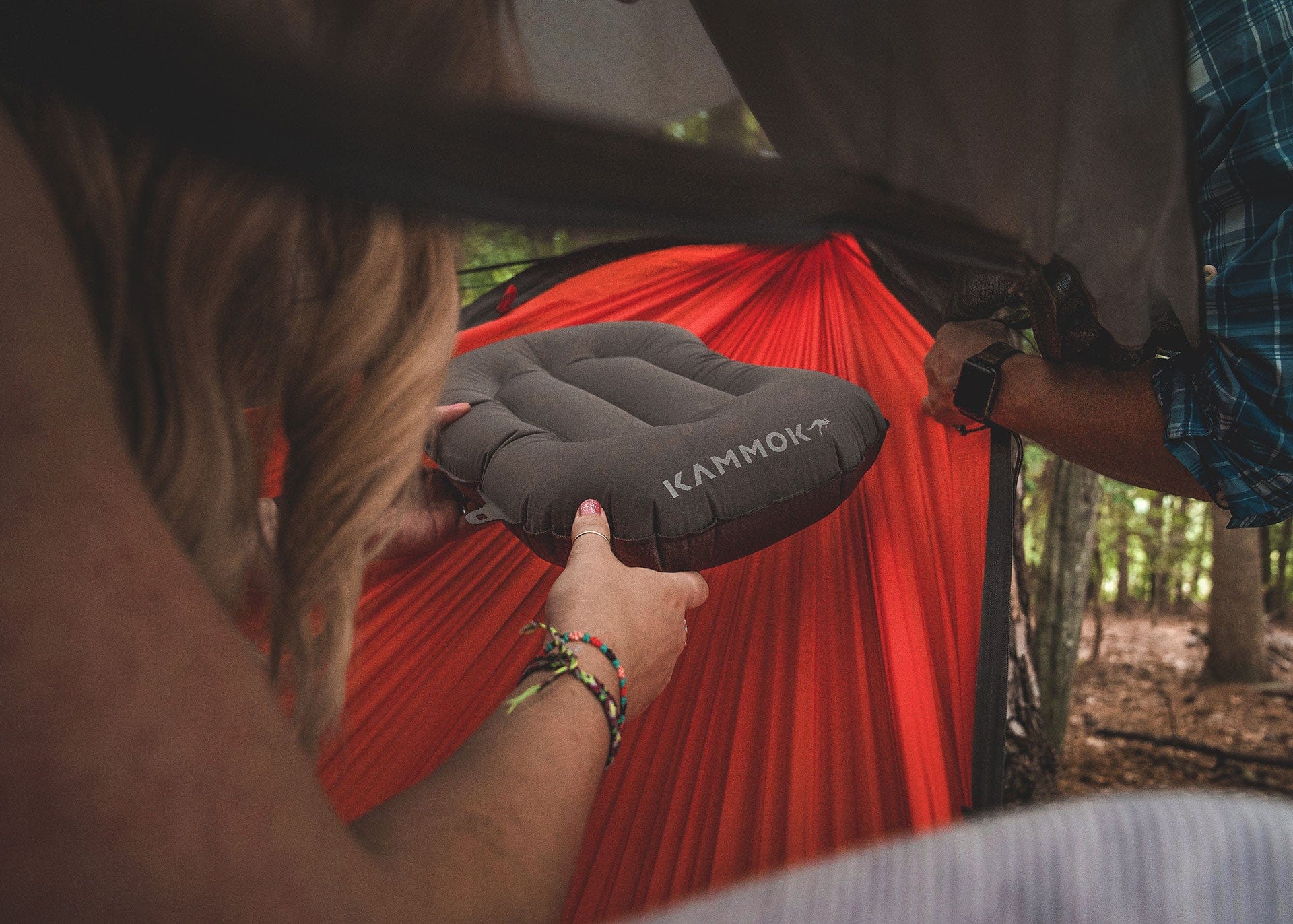 Hammock Pillow + Air Pump Bundle